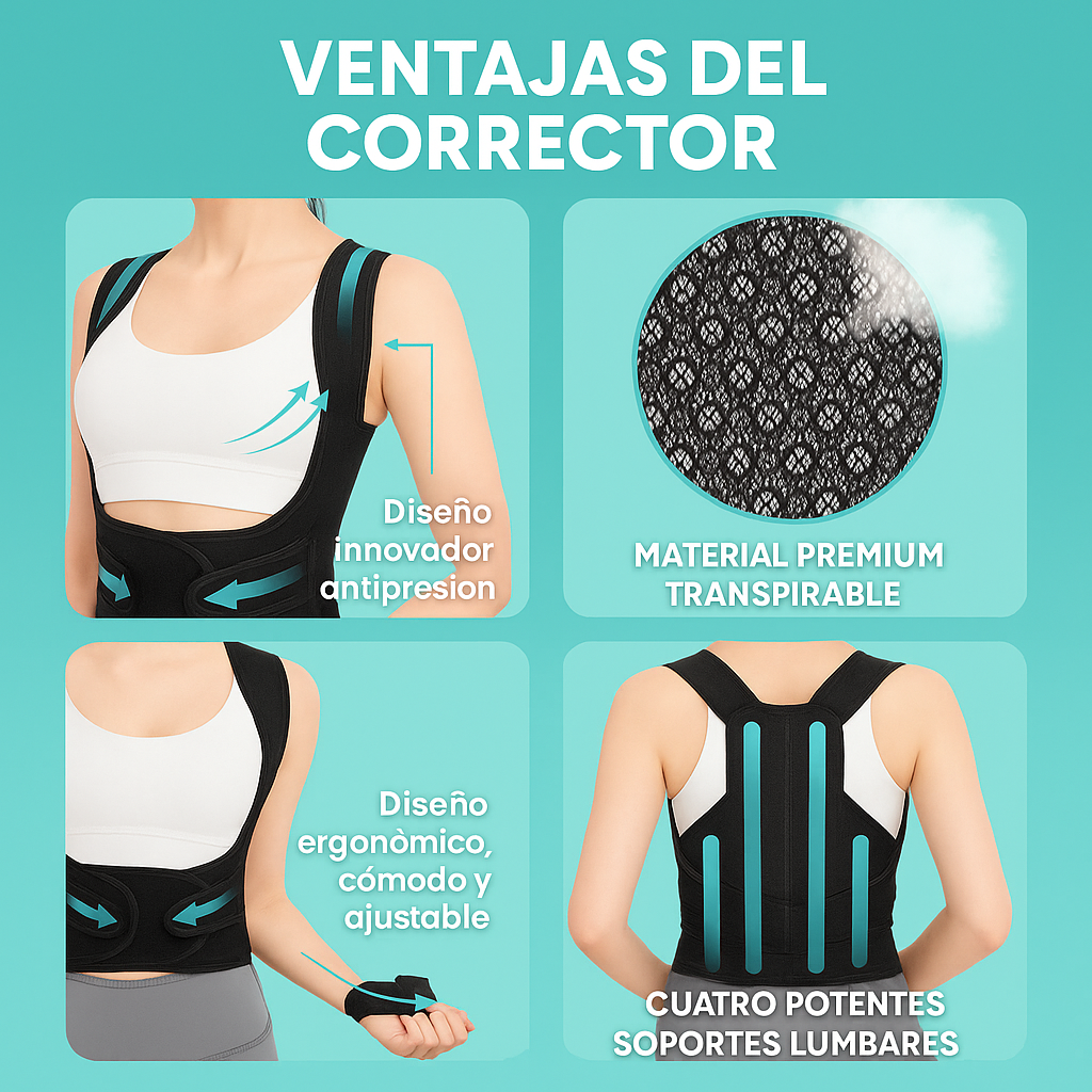 Corrector de Postura PosturePrimeCore™